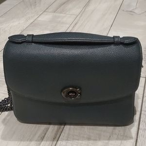 Dark Green Coach Bag
